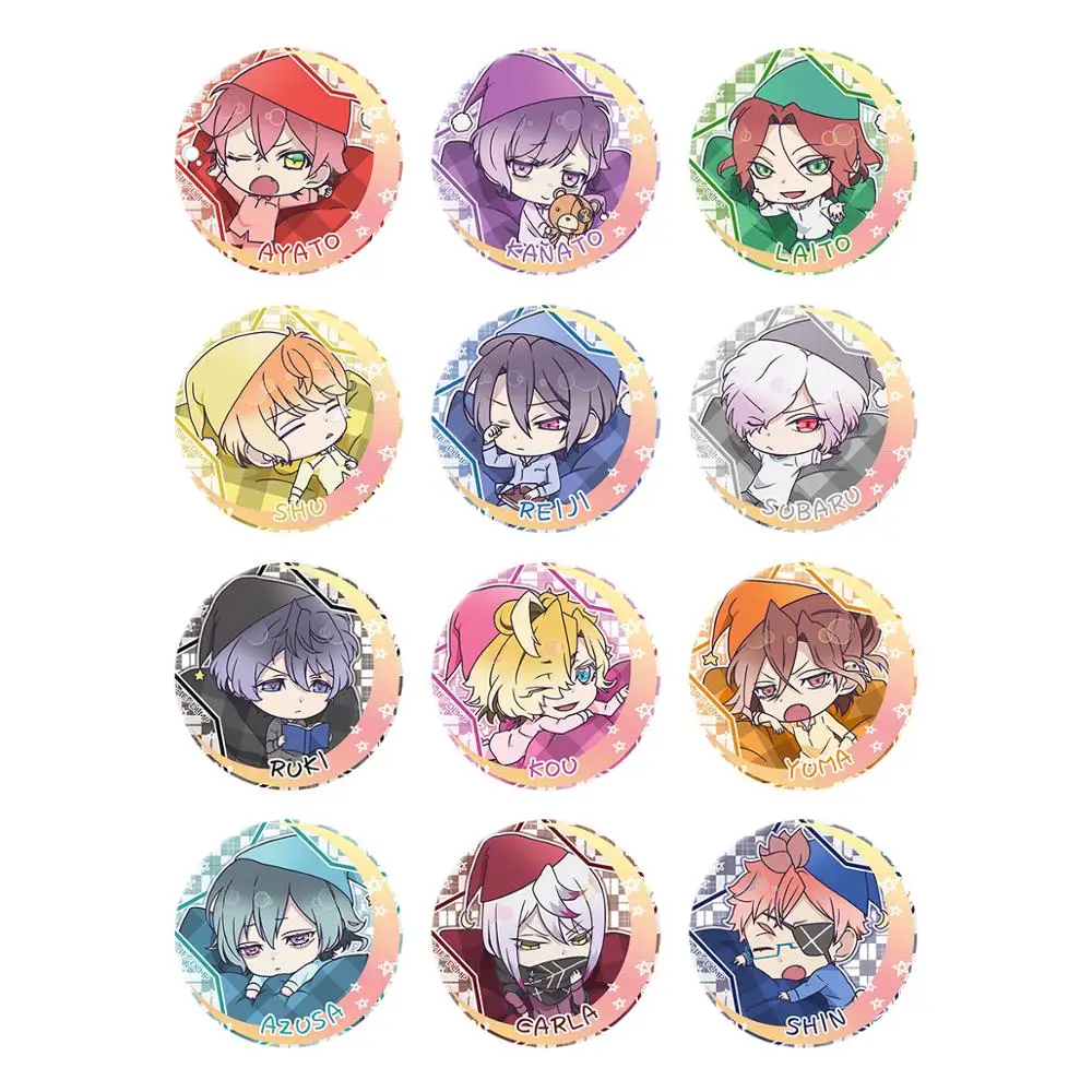 DIABOLIK LOVERS значок аниме Kanato Shu Laito Subaru Ayato Azusa Yuma Kou ruki reiji Shin милый металлический брошь