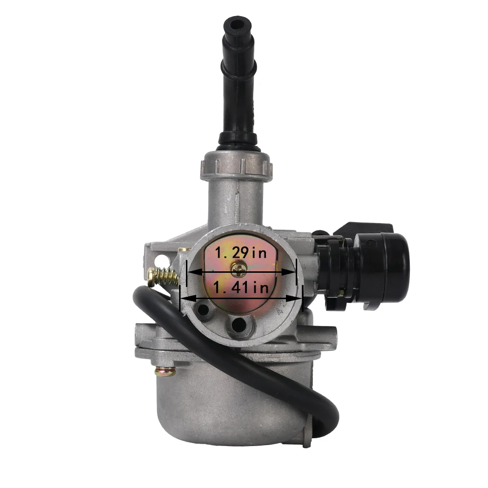 Motorcycle Carburetor Hand Choke PZ19 Carb For 50cc 70cc 90cc 110cc 125cc ATV Quad 4 Wheeler Dirt Bike Motorbike With Air Filter |