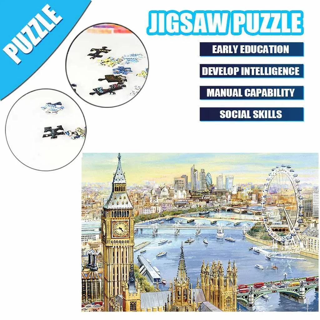 Пазл для взрослых и детей 1000 шт. пазл с рисунком Павлин желание Замок интересная