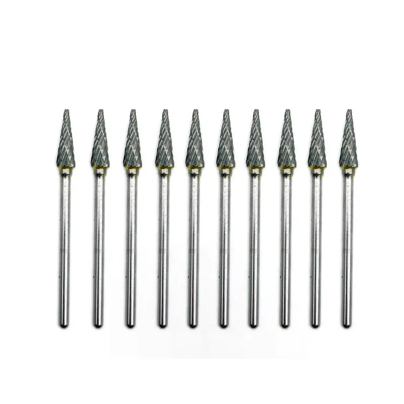 10 шт./компл. Вольфрамовая сталь стоматологические карбидные боры дрель 2 35 мм
