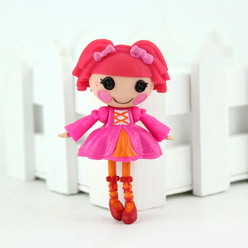 Новое поступление мини 3 дюймов MGA куклы Lalaloopsy Мини Куклы для девочки игрушка театр свой уникальный стиль
