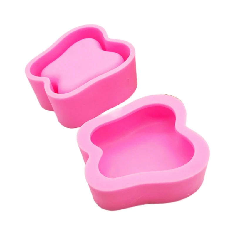 

1 Set Crystal Epoxy Resin Mold Tooth Shape Storage Box Casting Silicone Mould