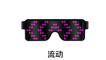 Sunglasses Light Christmas DIY APP Luminous Flash Bluetooth Glow Party Glasses lingual Led Modes Decorations Dropshipping