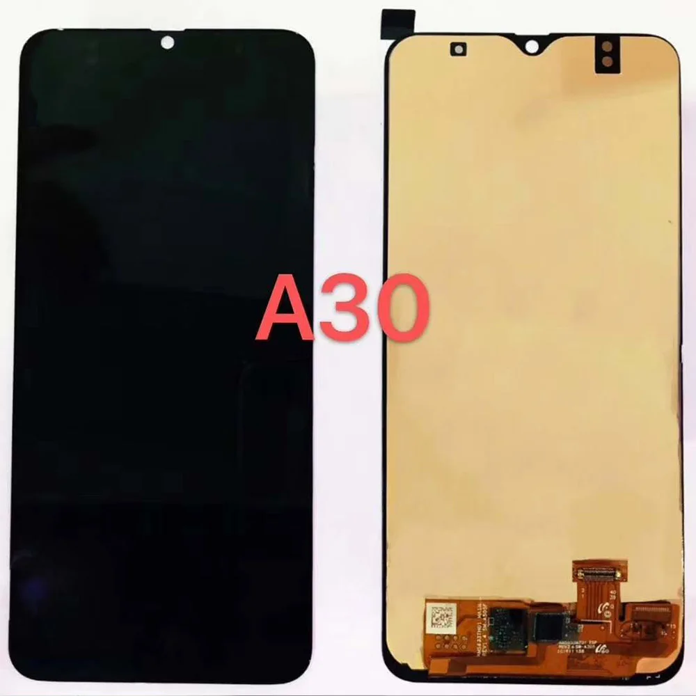 ЖК дисплей AMOLED для Samsung A20 A205 A30 A305 A30S A307 A50 A505 A50S A507 сенсорная панель в сборе M30 M40S