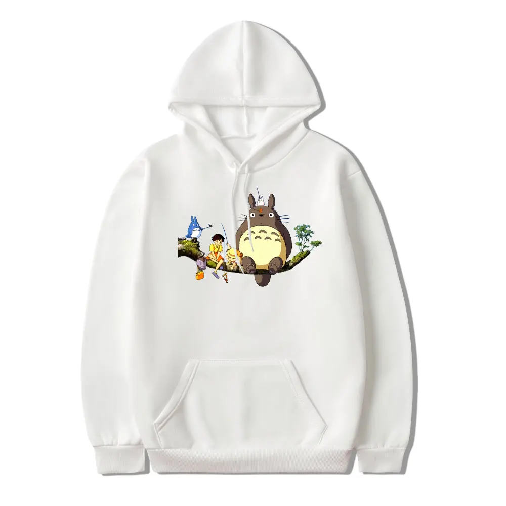

Totoro Hoodies Nette Anime Lustige Cartoon Frauen Harajuku Sweatshirt Pullover Frauen Hoody Top