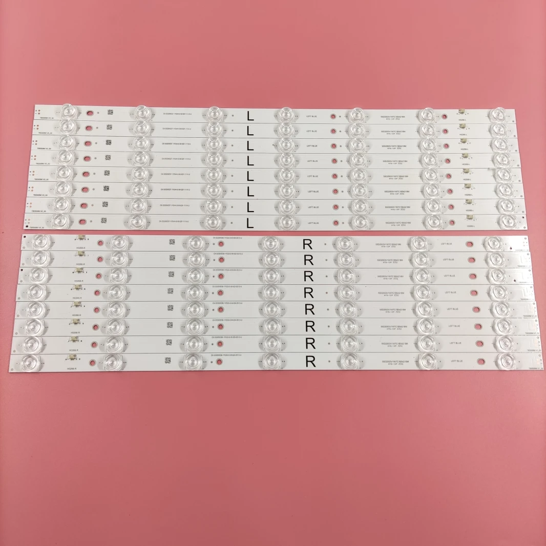 Новый комплект 16 шт. 7LED светодиодная подсветка полосы для цифрового фотоаппарата