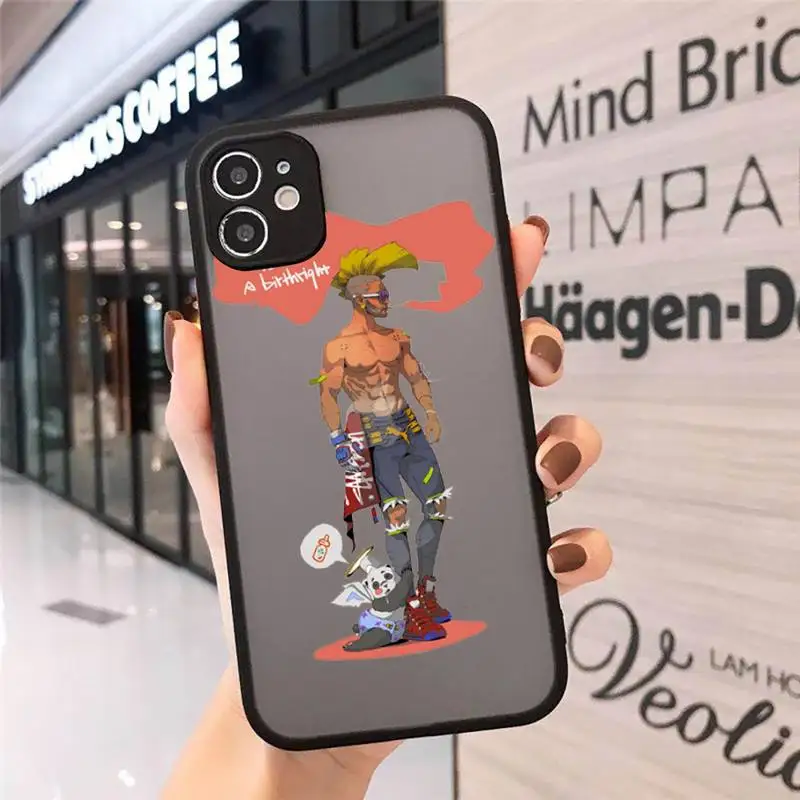 

Juvenile sense art good-looking design Phone Cases Matte Transparent for iPhone 7 8 11 12 s mini pro X XS XR MAX Plus