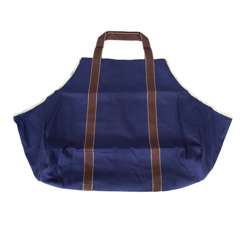 

Canvas Firewood Log Tote Bag Storage Package Carriers for Fireplace Birchwood LDF668