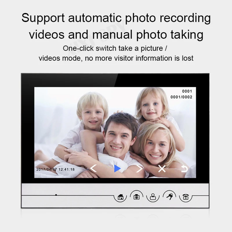 Домофон с дверным звонком видеодомофон для частного дома домашний видеозвонок