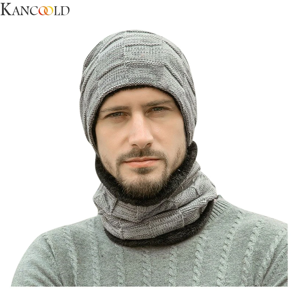 Плотная нагрудная маска ACCGLORY защита ушей Мужская зимняя шапка шарф на ветровом