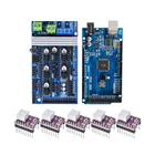 Ramps 1,6 комплект Mega 2560 R3 для arduino + контроллер RAMPS 1,6 + 5 шт. DRV8825 модуль шагового драйвера комплект 3D-принтера
