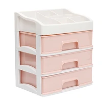 makeup organizer drawers plastic cosmetic storage box jewelry container multi layer make up case makeup brush holder organizers