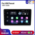 9 ''автомобильный радиоприемник, мультимедийный плеер Adnroid 11 для VW Passat B5 MK4 MK5 Sharan Jetta Bora Polo Transport T5 Citi Chico 4Core 2 + 32G