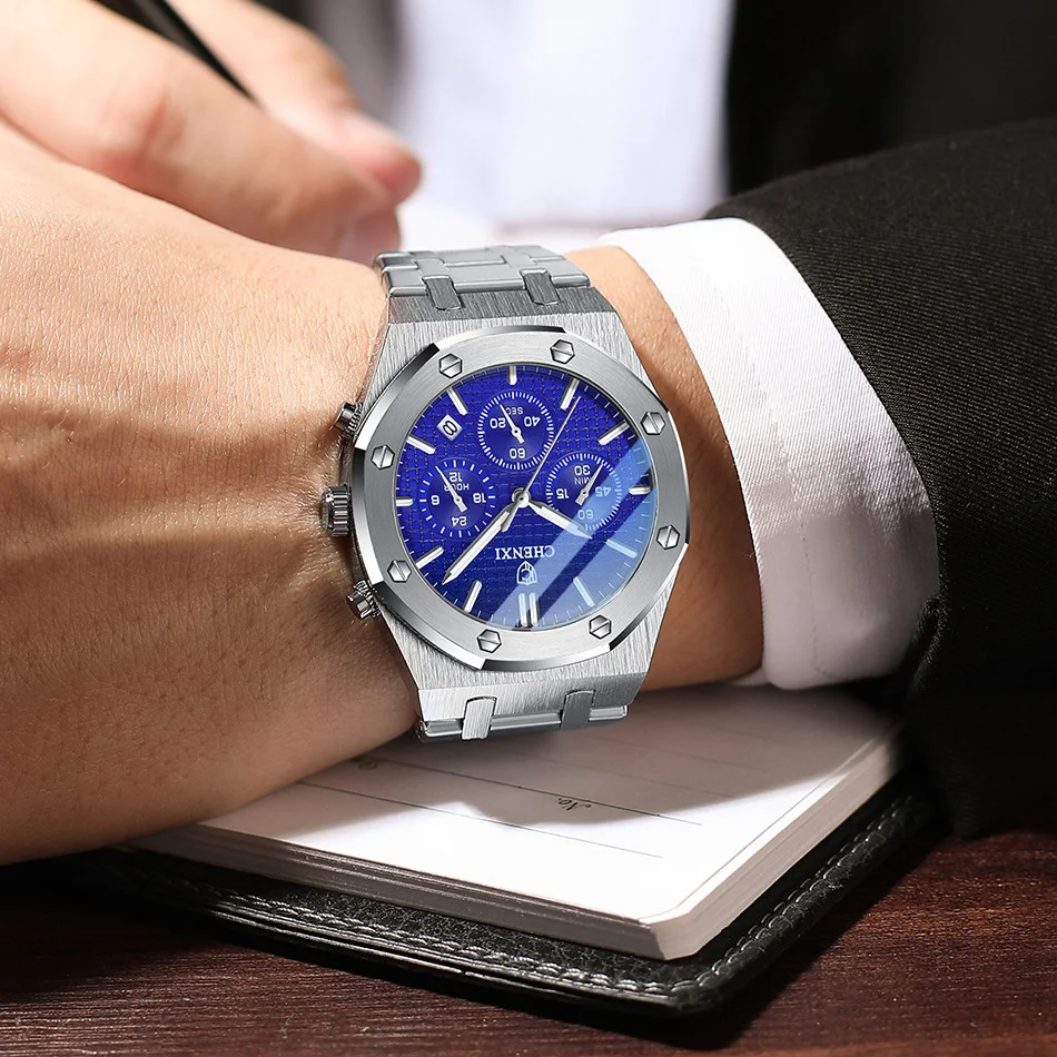 

Watches Mens 2021 Chronograph Fashion Favorite Watches for Men Hight Quality Exquisite Gift Watch To Boyfriend Husband Auto Date