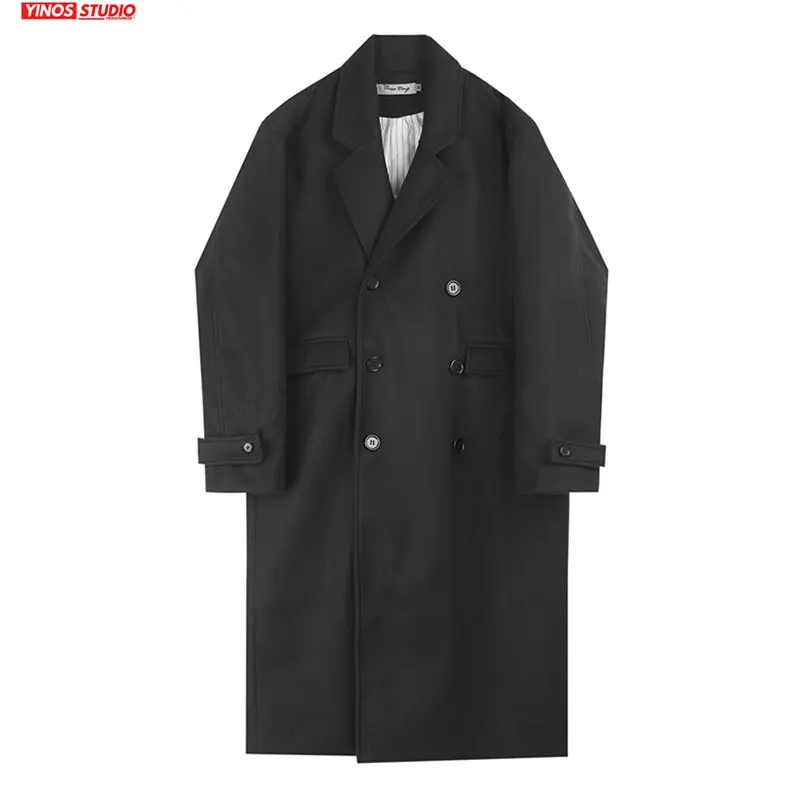 Прямая поставка 2019 Мужской сплошной размера плюс луч талии плащ дизайн нагрудные