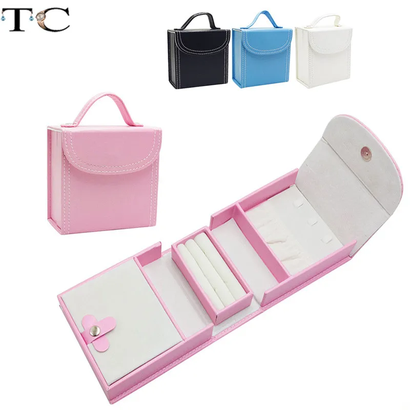 Фото Шкатулка для ювелирных изделий из искусственной кожи - купить