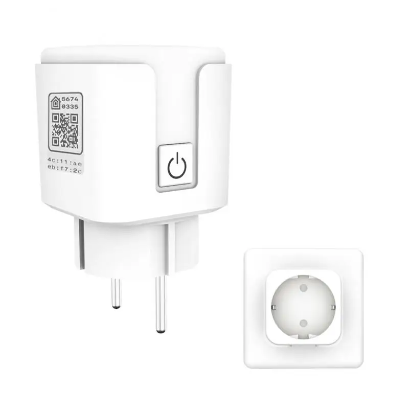 Умная Беспроводная розетка с поддержкой Wi-Fi, 16 А (art.: 3920b86709cdc) - 3920b86709cdc