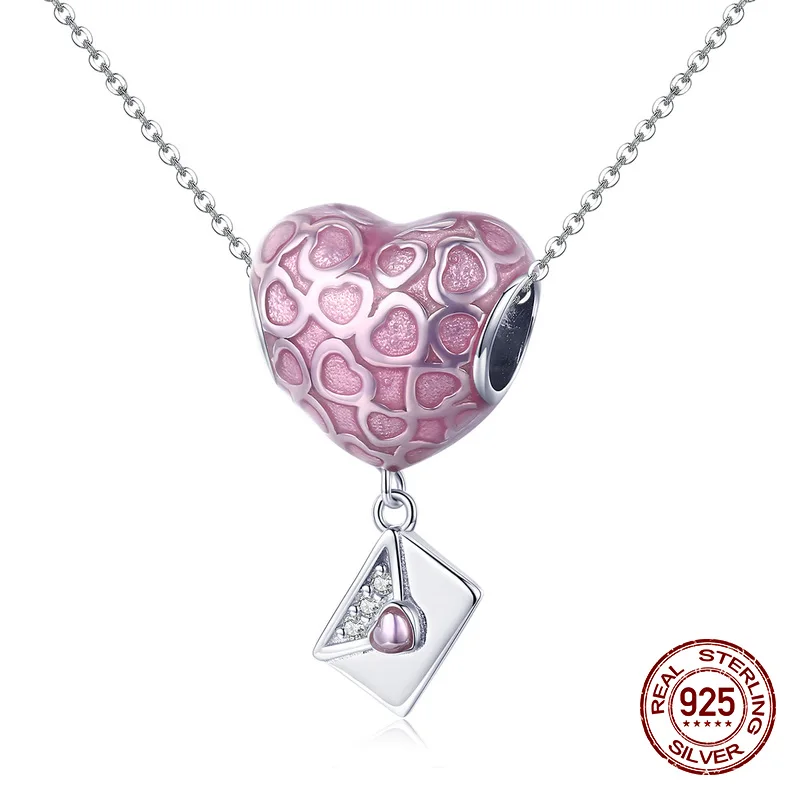 Женский браслет из серебра 925 пробы с эмалью и бусинами | Украшения аксессуары