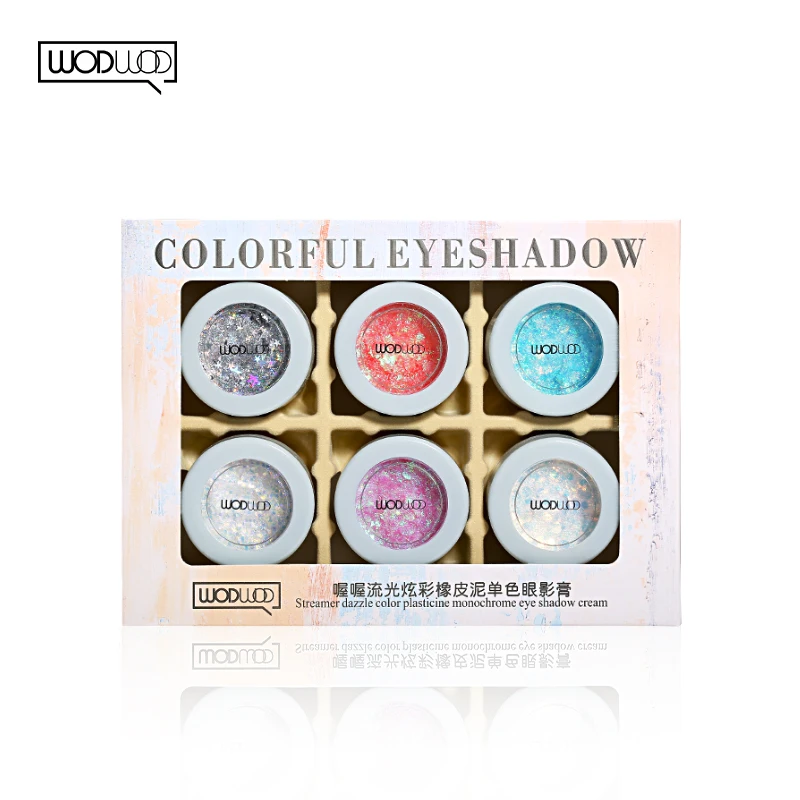 Diamond Sparkle Dream макияж для глаз цветной монохромный крем теней век 6 шт./компл.