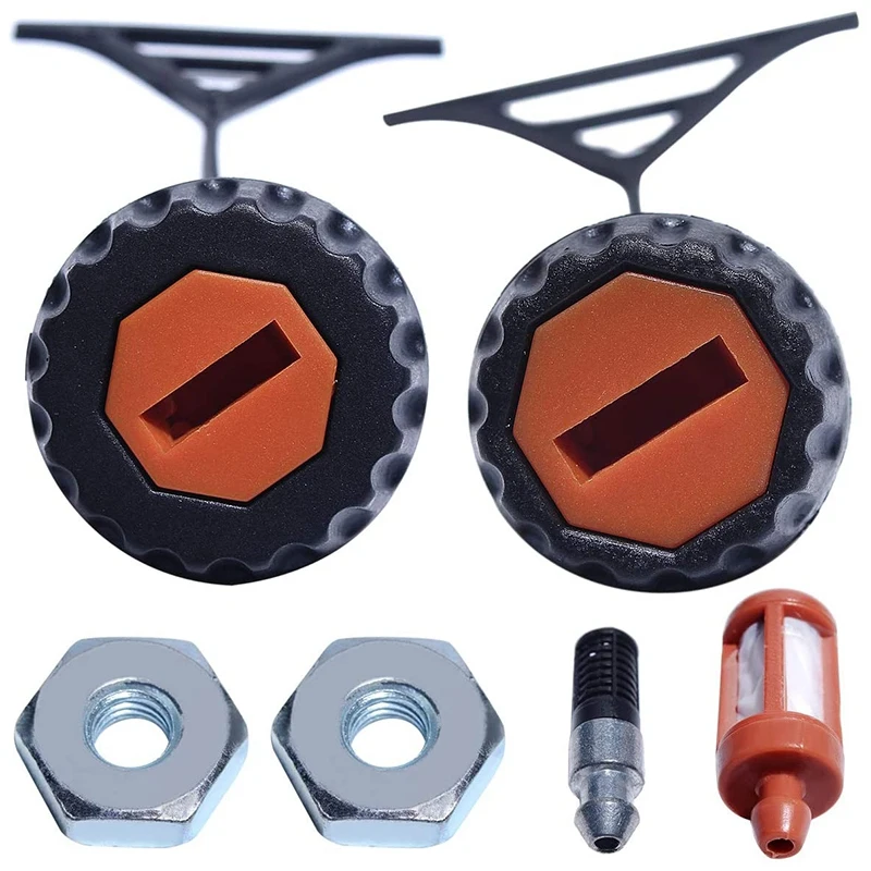 

Gas Fuel Oil Cap Bar Nuts Filter Kit for Stihl 020 021 023 024 024AV 025 026 026PRO 028 028AV 029 034 036 038 Chainsaw