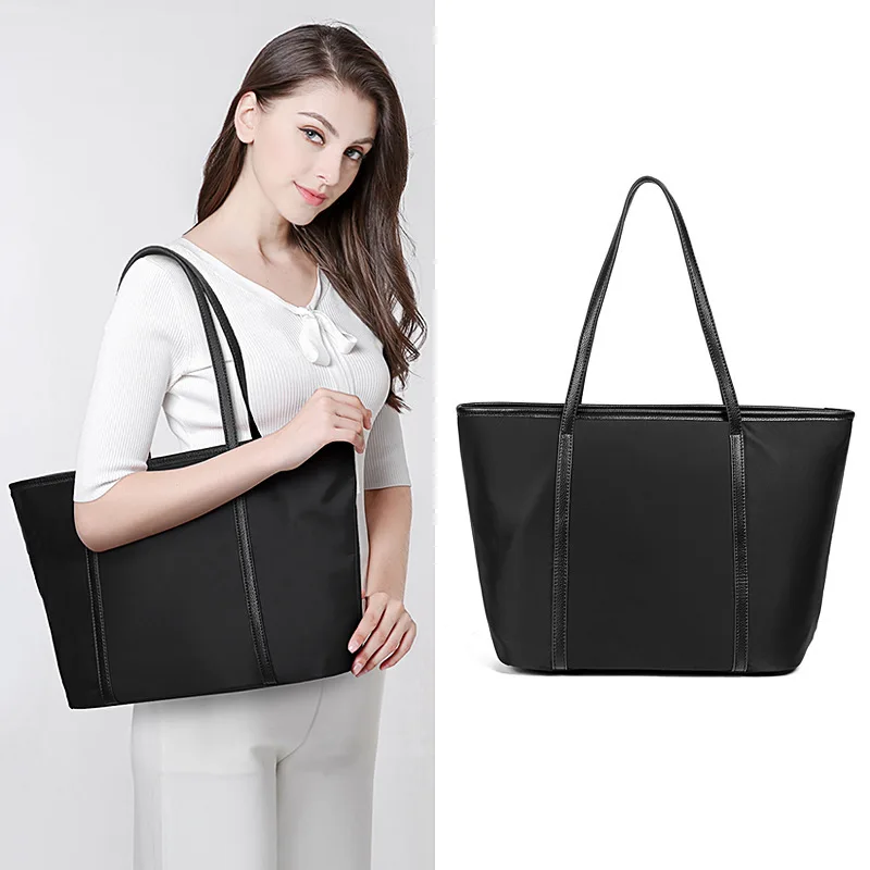 

Women's Fashion Oxford Large Capacity Concise Handbag Shipping Shoulder Tote Bag Casual Bag for College Business Office Daily