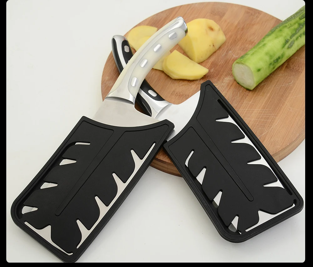 SOWOLL ручной работы Мясник шеф-повара кухонные ножи полный тан кованые