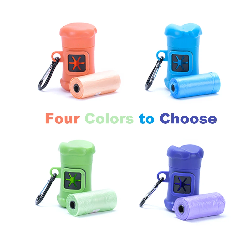 Практичная для домашней собаки мешок выгула диспенсер мусора держатель