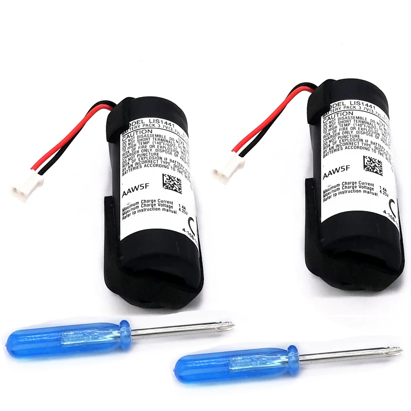 

2pcs 1380mAh 3.7V Rechargeable Battery for Sony PS3 Move Li-Ion Battery for PS4 Console Move Motion Controller Right Hand