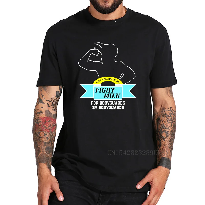 

Fight Milk T Shirt It's Always Sunny In Philadelphia TShirt EU Size Pure 100% Cotton Tops