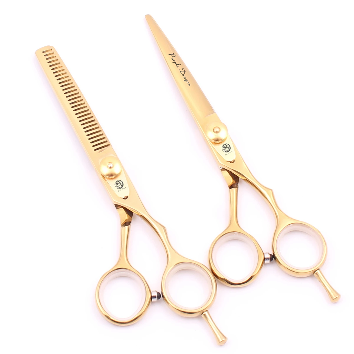 Филировочные ножницы фиолетовый дракон 5 дюймов японская сталь для стрижки волос