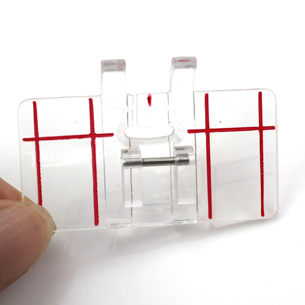 Прижимная лапка для швейной машины прижимная шитья прозрачная параллельная Janome