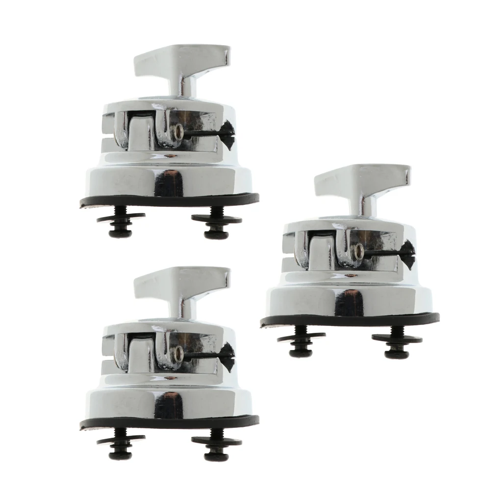 3 шт. набор барабанов держатель База кронштейн для барабанщика ударные