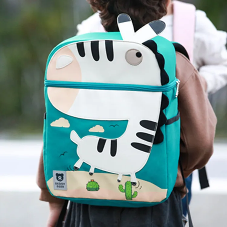 Водонепроницаемый рюкзак с мультипликационным животным Детская сумка школьные