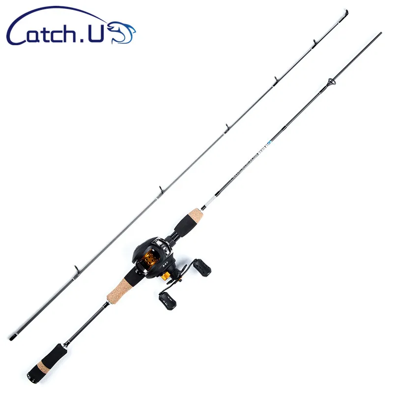Цвет: желтый Catch.U Fish Carbon Spinning Fishing Rods, Spinning Casting Rod Soft Fishing Rods - Цвет: Цвет: желтый