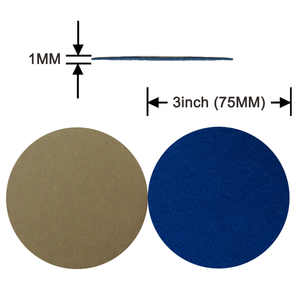 50pcs Wet Dry Sandpaper Assortment 80-7000 Grit Sander Disc 3inch75mm With Hook and Loop Sanding pad for Wood | Инструменты