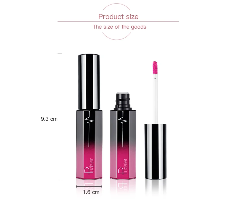 Женские матовые помады Pudaier 26 цветов долговечные и идеальные водостойкие для