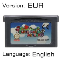 Super Mariold EUR 32 бит видеоигры картридж Консоли Карты для nintendo GBA супер мариолд Advance серии Английский язык издание - Цвет: Super Mariold EUR