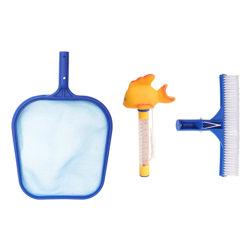 

1 Set Reliable Pool Scoop Net Telescopic Rod Landing Net Pool Cleaning Tool Set