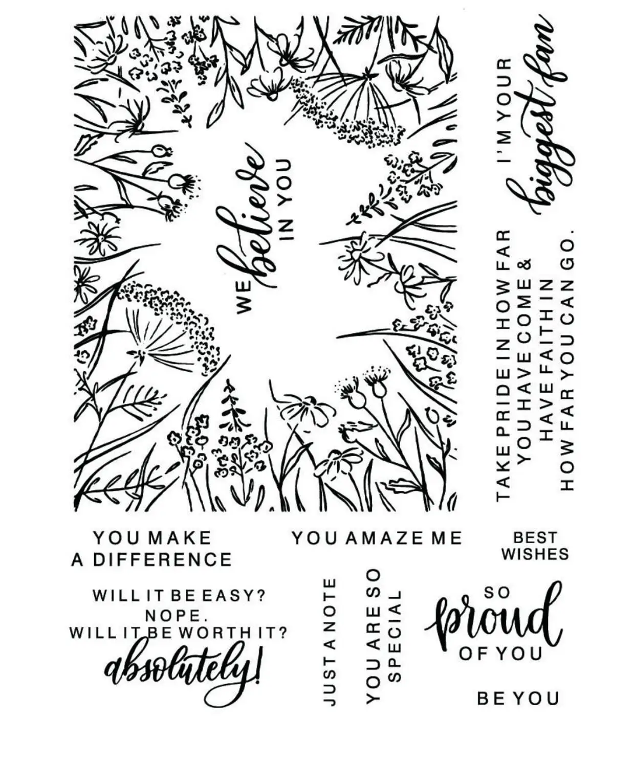 Прозрачный силиконовый штамп/печать для DIY скрапбукинга/фотоальбома