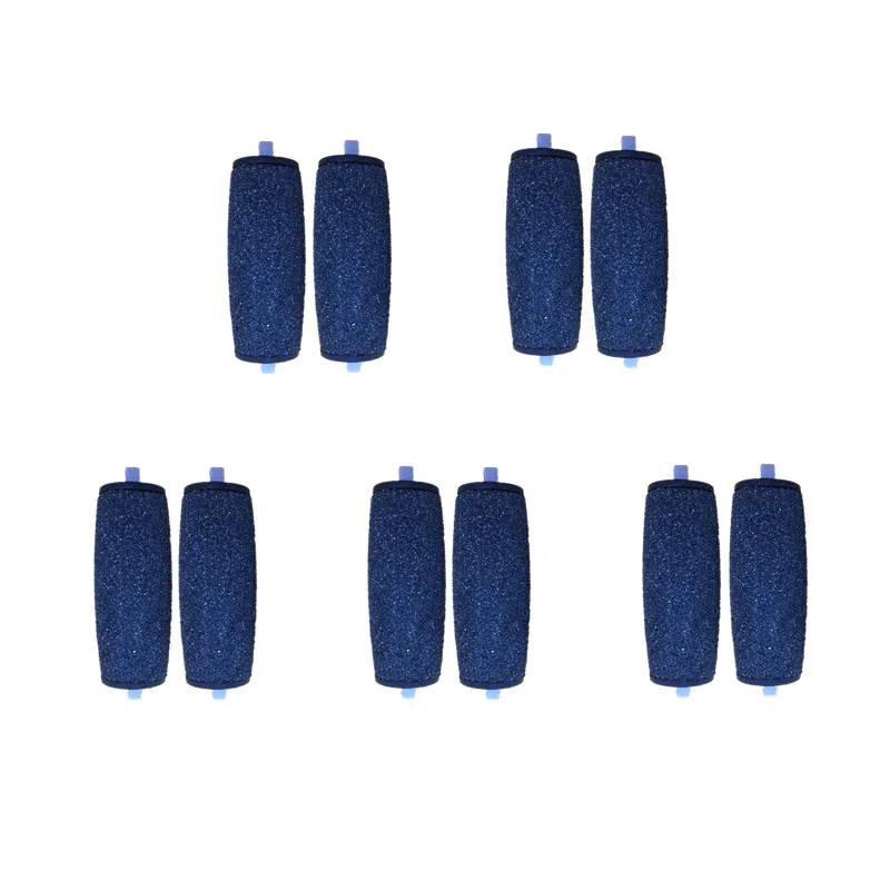 10 шт./лот Черный инструмент для ухода за ногами Роликовые головки Инструменты