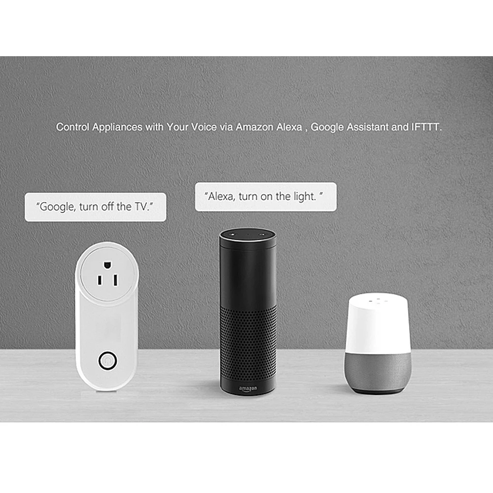 UK/AU/US/EU wifi умная розетка Сетевая 2019 Горячая продажа Alexa/google домашняя контрольная