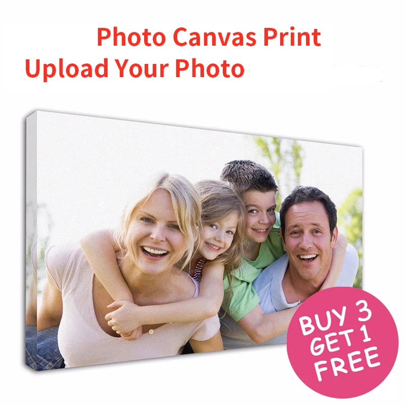 

Customized Photo Prints Painting Canvas Your Photo Turn Into On Canvas - Customized As Gallery Artwork Wrap For Wall Print Decor