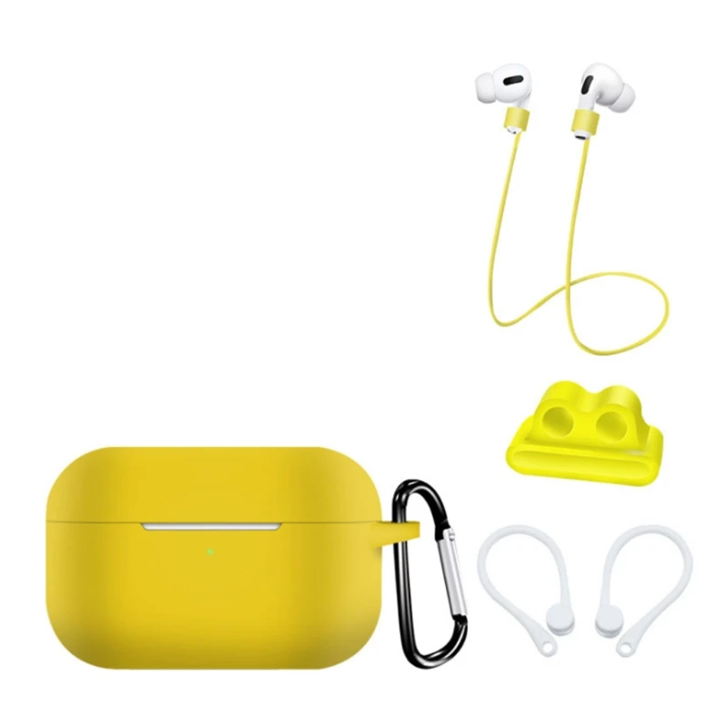 

Bluetooth Earphones Protective Case Earbuds Silicone Box Anti-lost Anti-drop