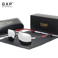 gxp aluminum mens sunglasses polarized lens brand design temples sun glasses coating mirror glasses oculos de sol 7719
