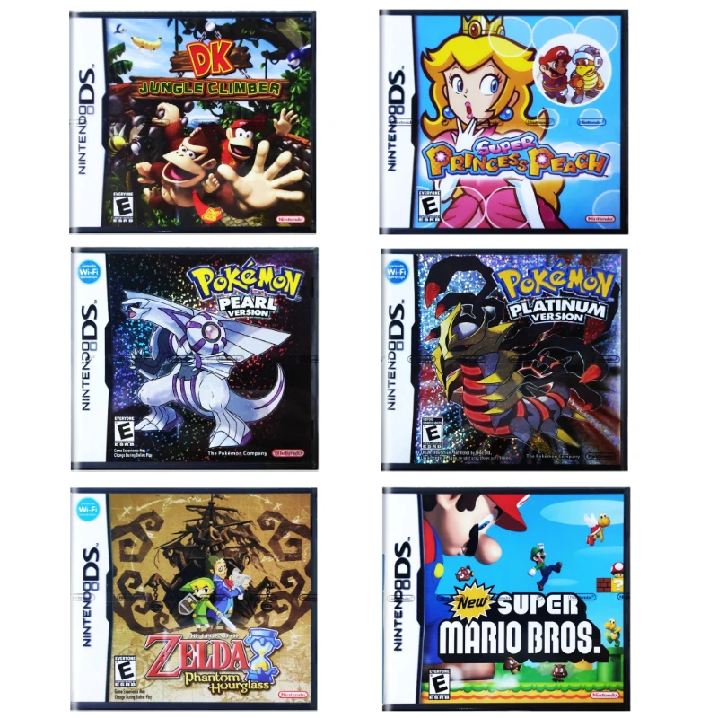 Картридж для видеоигр Nintendo 3DS Lite NDSI DSI 2dxl картридж с платиновым/алмазным/жемчужным
