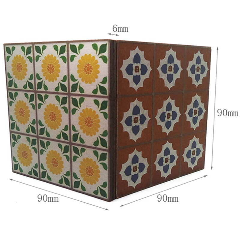 

1/12 Scale Dollhouse Miniature Area Rug/Carpet/Mat Floor Coverings for Dolls House Any Rooms Furniture Decor Accessories