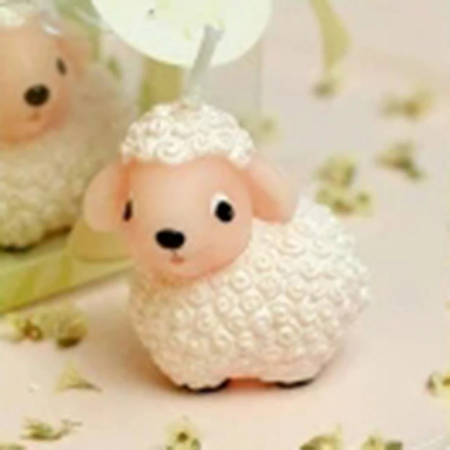 Ароматические свечи на день рождения для торта восковые животные подарок