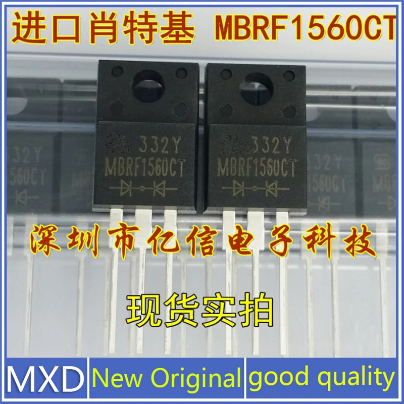 5 шт./лот новый оригинальный диод Schottky MBRF1560CT 15A60V TSC подлинный хорошего качества |