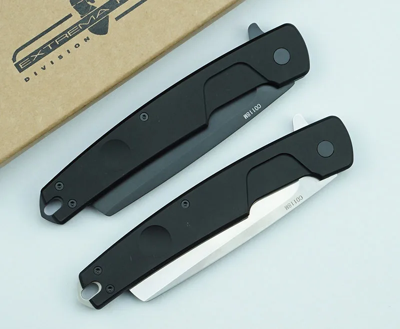 

LEMIFSHE New Extrema Ratio folding knife N690 blade aluminum handle outdoor camping survival kitchen knife fruit knife EDC tool