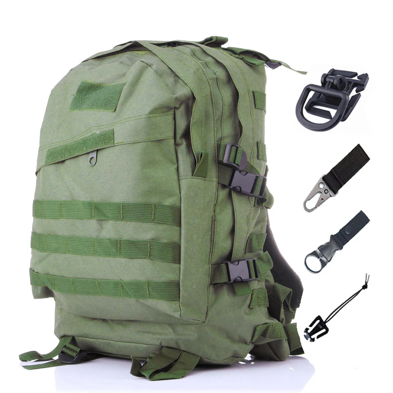 Bag and accessories 45L mochila militar армейская тактическая сумка, военная камуфляжная уличная Большая вместительная сумка, рюкзак для кемпинга, охоты, рыбалки, Bolso Pack - Цвет: Bag and accessories